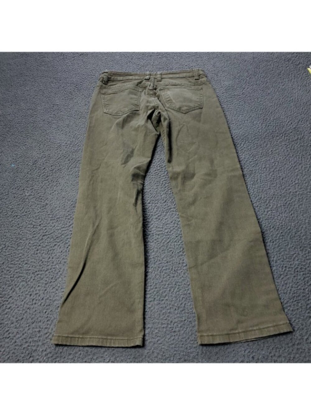 XX Twenty Jeans Mens 32x30 Cotton Spandex Denim Khaki Green Pants Casual Adult - Picture 4 of 13